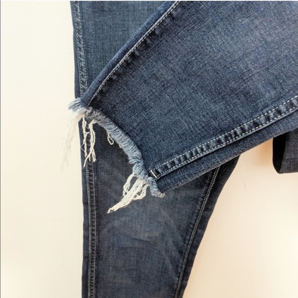 Madewell High Rise Slim Straight Leg Jeans - Picture 6 of 7